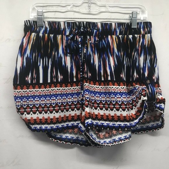 June & Hudson Shorts Size Large Graphic Print - Picture 3 of 8
